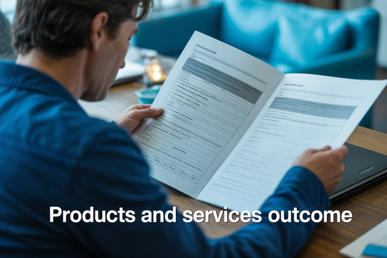 Products and Services Outcome
